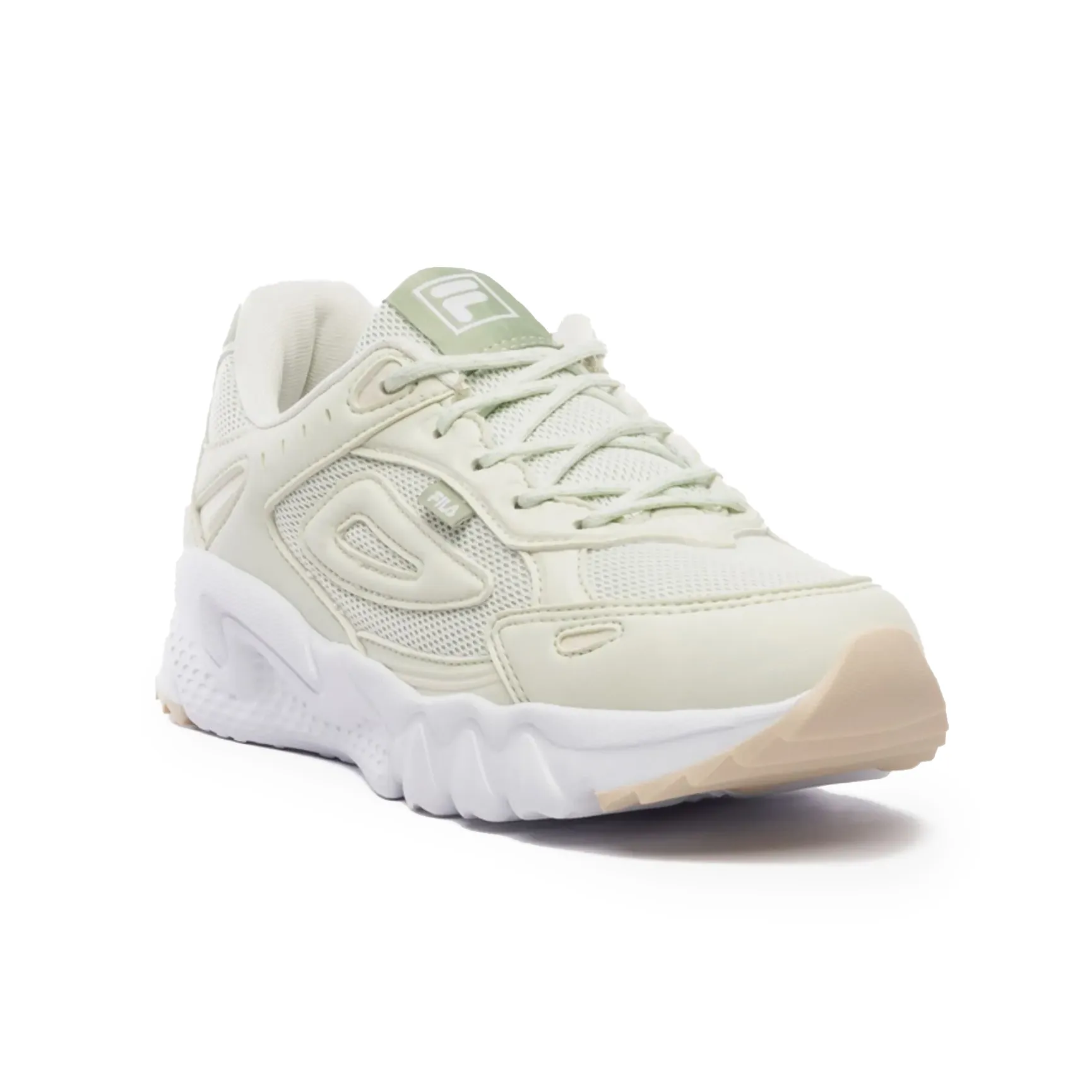 Tênis Fila Venture Tracer 2 Feminino Cinza em ângulo que mostra conforto e design